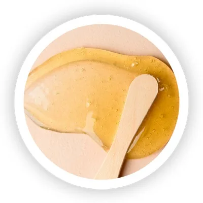 Soft wax used for smooth hair removal on larger areas